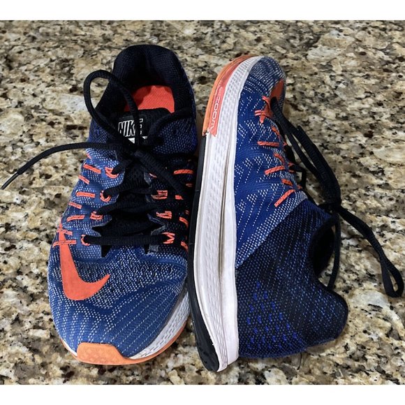 WOMENS NIKE AIR ZOOM ELITE-8 SZ 8 Blue KNIT SNEAKERS/RUNNING/WORKOUT SHOES - Picture 5 of 12
